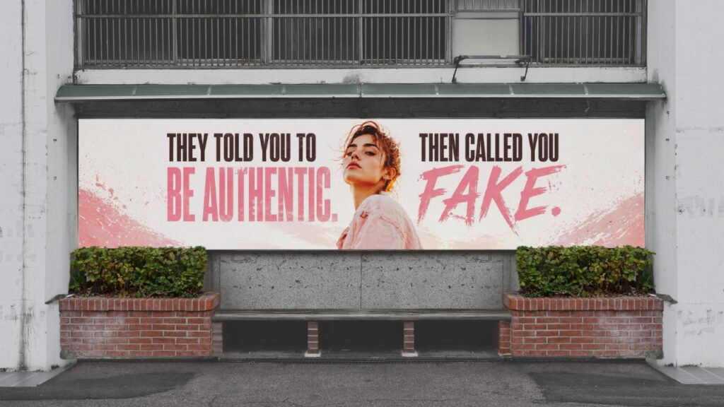 They told you to be authentic. Then called you fake." — Instagram impersonation appeal post image