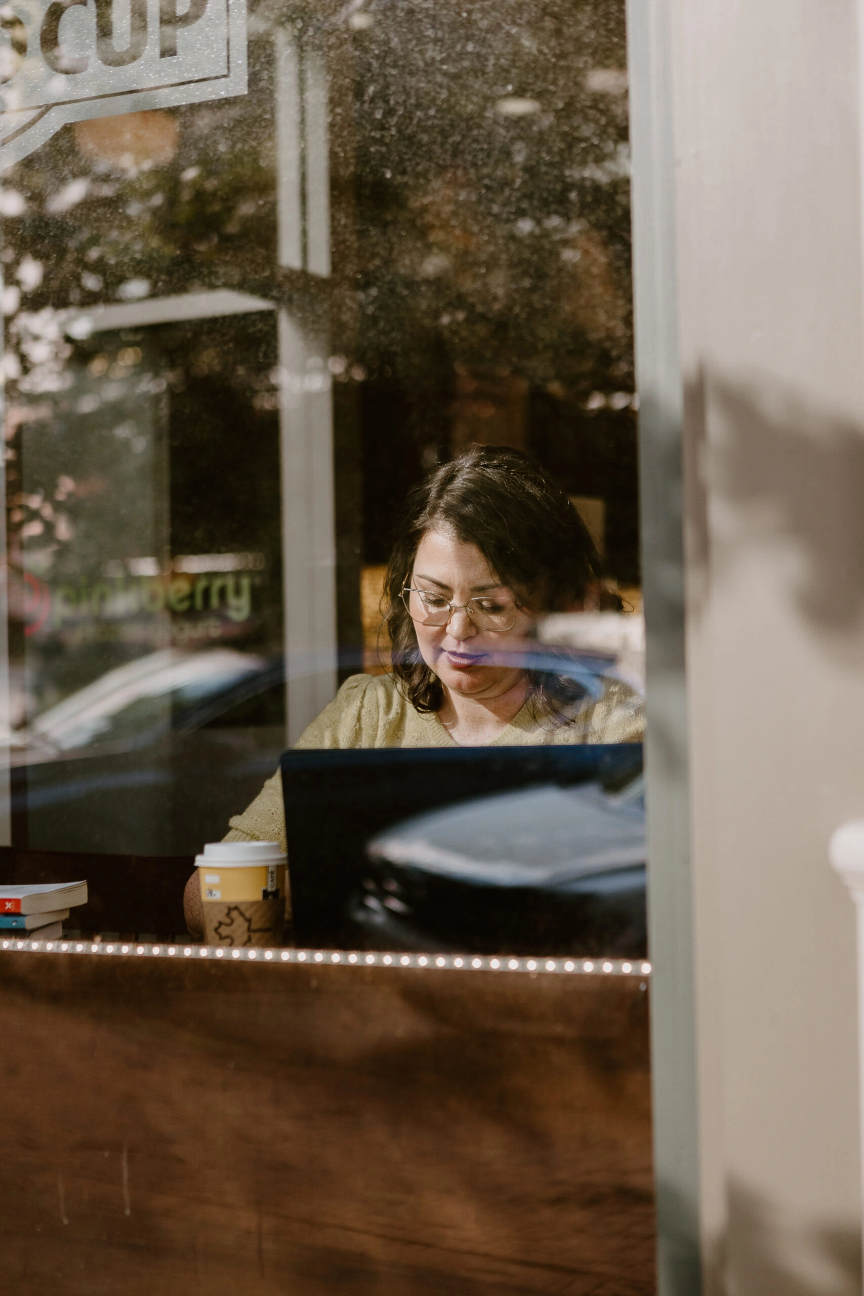 Erica Waddell working on SEO strategy for women in business, Saint John NB