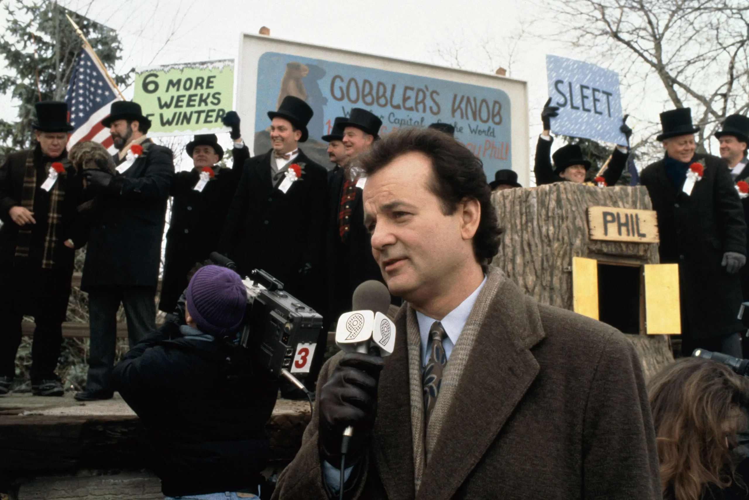 Scene from Groundhog Day film illustrating the feeling of repeating the same marketing week over and over